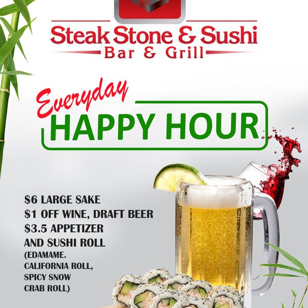 6/29/2017에 Steak Stone &amp; Sushi Bar &amp; Grill님이 Steak Stone &amp; Sushi Bar &amp; Grill에서 찍은 사진