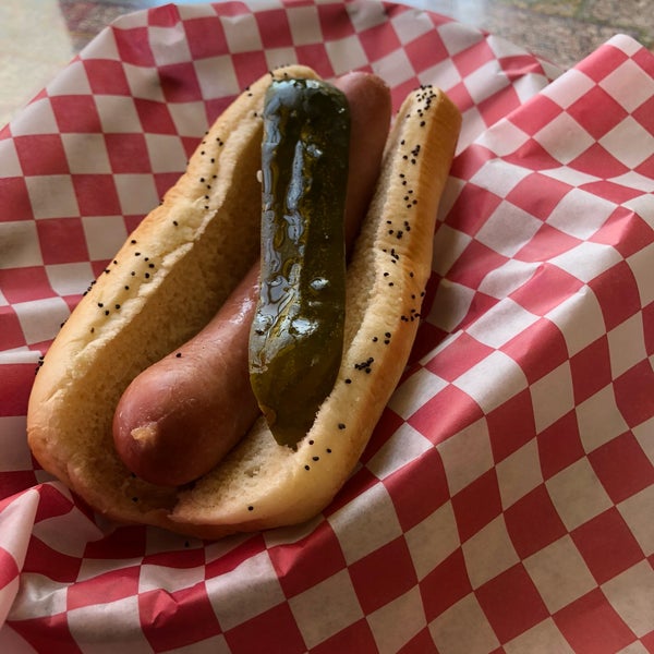 Photo taken at Roy&#39;s Chicago Dogs @ the Yard by Dennis C. on 3/29/2018