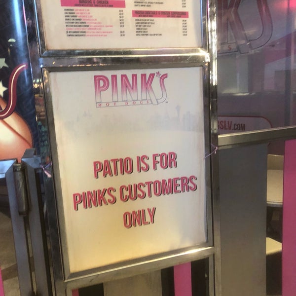Photo taken at Pink&#39;s Hot Dogs by Dennis C. on 11/24/2017