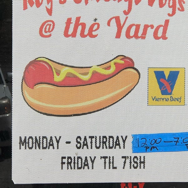Photo taken at Roy&#39;s Chicago Dogs @ the Yard by Dennis C. on 7/23/2020