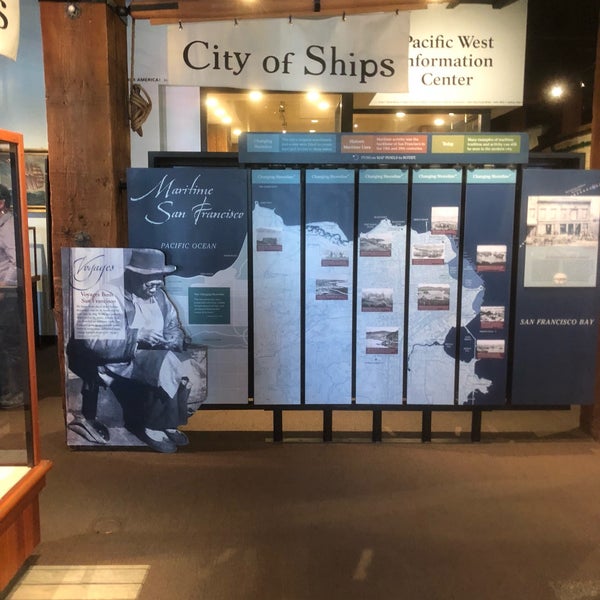 Photo taken at San Francisco Maritime National Historical Park Visitor Center by Dennis C. on 3/26/2018