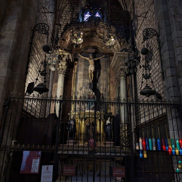 Снимок сделан в Basílica de Santa Maria del Pi пользователем Abdullah A. 6/4/2023