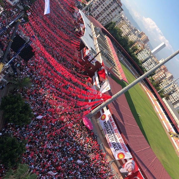 6/21/2018 tarihinde Aysn M.ziyaretçi tarafından Mersin Tevfik Sırrı Gür Stadı'de çekilen fotoğraf