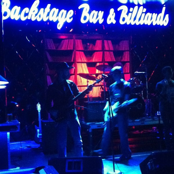 Photo taken at Triple B Backstage Bar &amp; Billiards by Gregory P. on 3/11/2013
