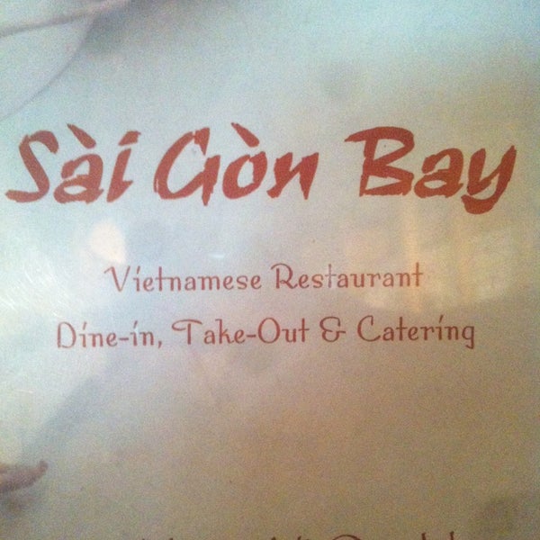 Photo taken at Saigon Bay Vietnamese Restaurant by Khanh N. on 12/21/2012