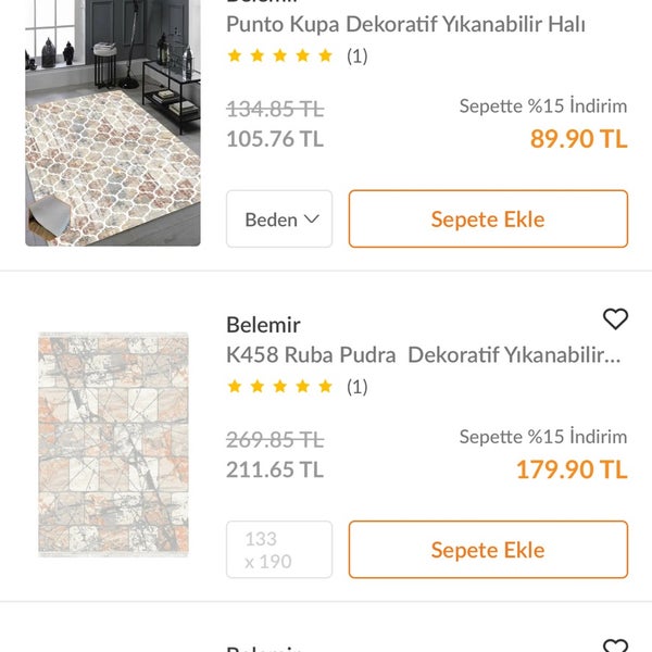 Mor Belemir Hali Modelleri Fiyatlari Trendyol