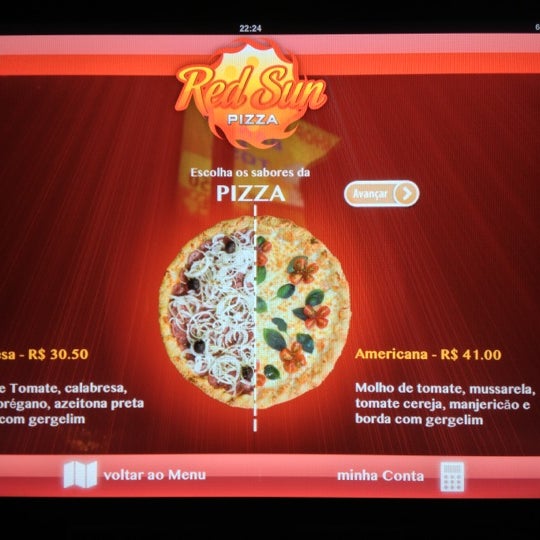รูปภาพถ่ายที่ RedSun Pizza โดย Bruno C. เมื่อ 10/7/2012