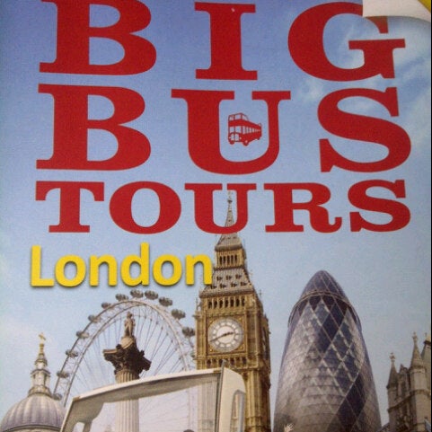 Photo taken at Big Bus Tours - London by Fares A. on 10/28/2012