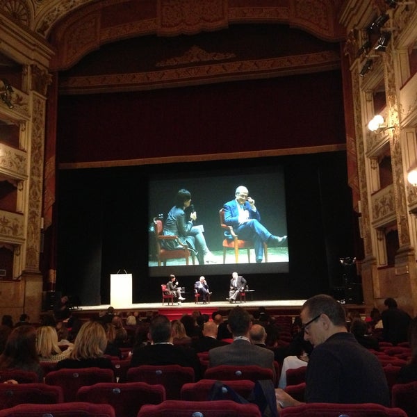 Photo taken at Teatro della Pergola by Alessandro S. on 5/18/2013