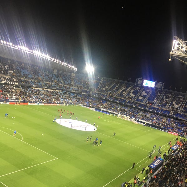 3/10/2018 tarihinde Gertjan B.ziyaretçi tarafından Estadio La Rosaleda'de çekilen fotoğraf
