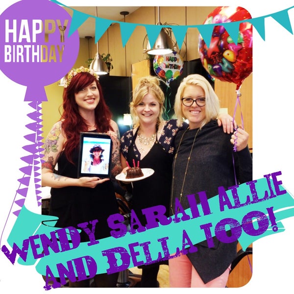 Our April Birthday Z Girls - Wendy, Sarah, Allie, and Della!