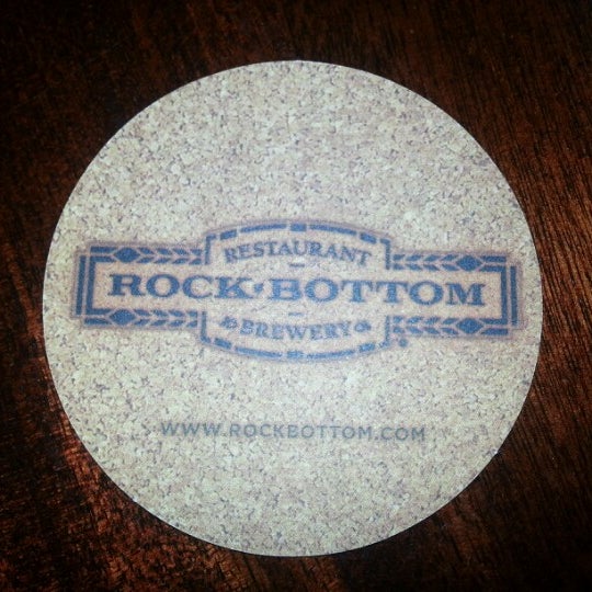 Photo taken at Rock Bottom Restaurant &amp; Brewery by Ana D. on 2/9/2013