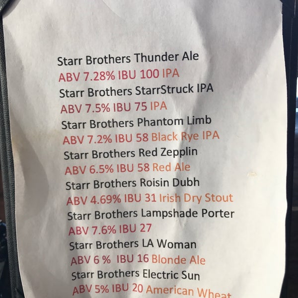 Photo taken at Starr Brothers Brewing by Guillermo R. on 3/18/2017