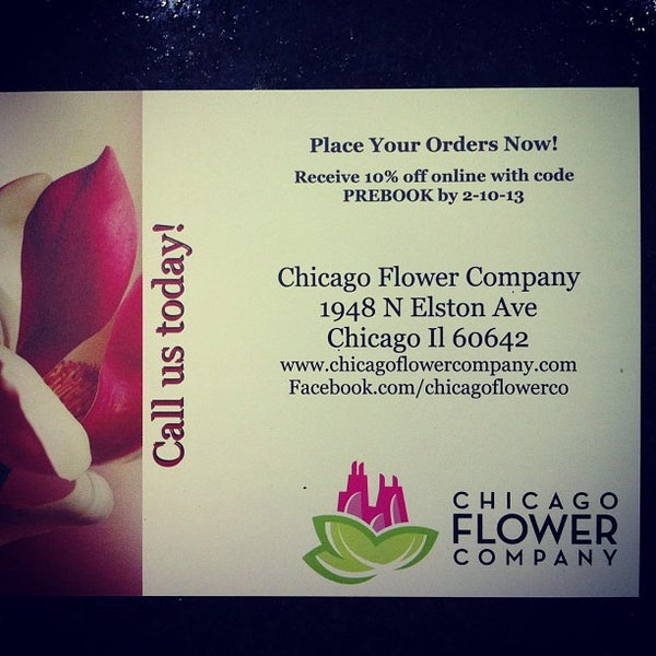 Photo prise au Chicago Flower Company par Stephen Z. le1/29/2013