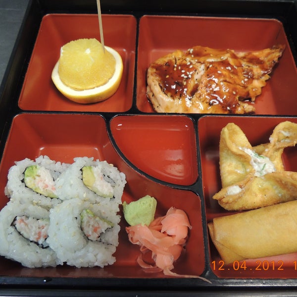 bento box never disappointing for lunch ,, affordable price and good service
