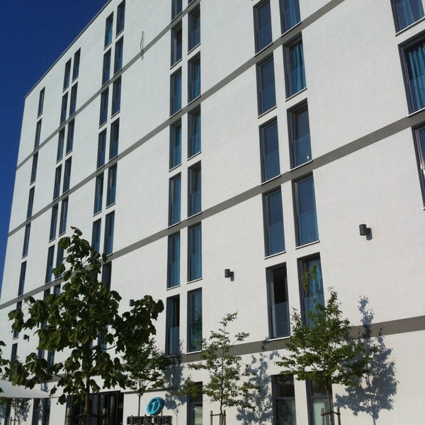 Photo taken at Motel One München-Garching by Marc G. on 9/7/2013