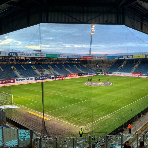 Photo taken at Ostseestadion by Marc G. on 3/9/2020