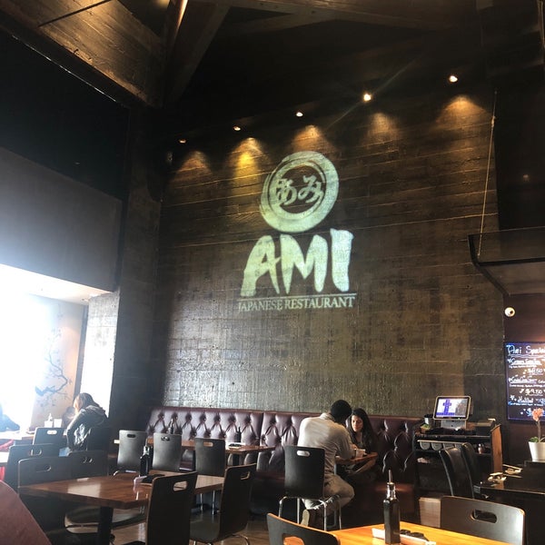 Снимок сделан в Ami Japanese Restaurant пользователем Eddie C. 1/31/2019