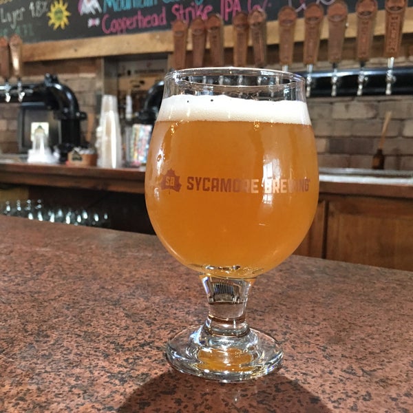 Photo taken at Sycamore Brewing by Robert B. on 5/2/2019