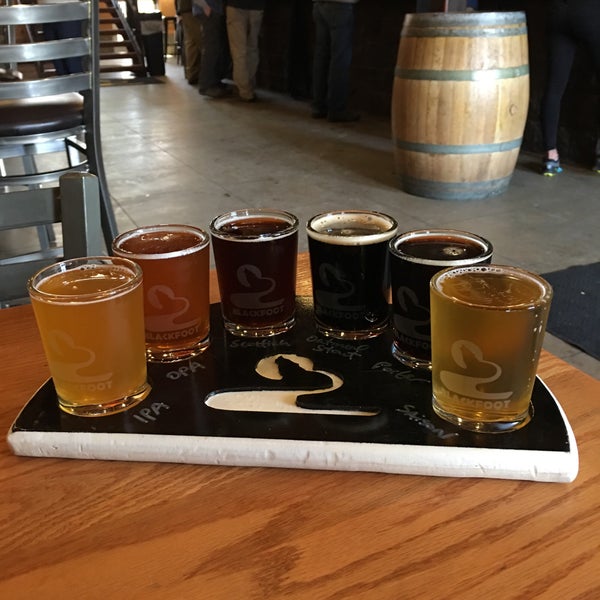 Photo taken at Blackfoot River Brewing Company by Robert B. on 4/3/2018