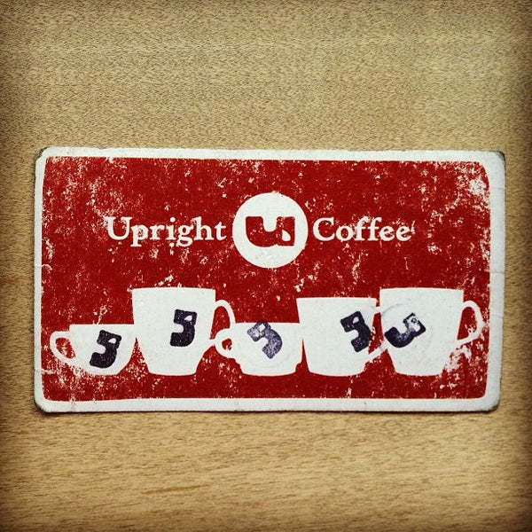 7/16/2013 tarihinde UprightCoffeeziyaretçi tarafından Upright Coffee'de çekilen fotoğraf