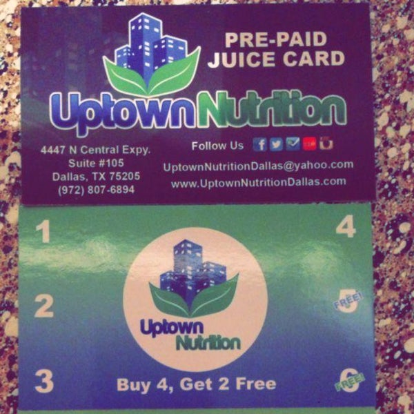11/22/2013에 Uptown N.님이 Uptown Nutrition LLC.에서 찍은 사진