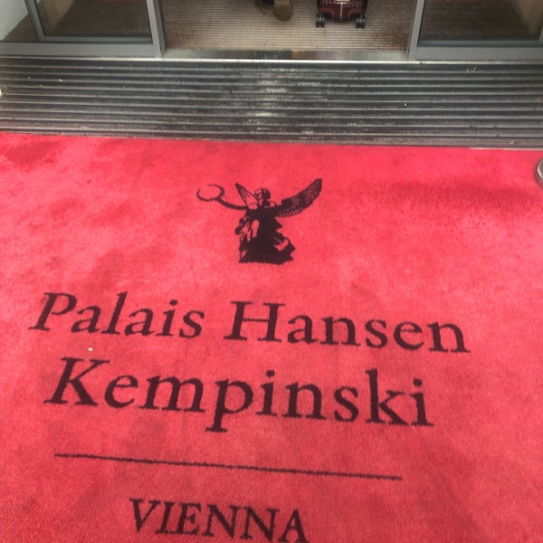 Снимок сделан в Palais Hansen Kempinski Vienna пользователем Angie 🐾 1/26/2019