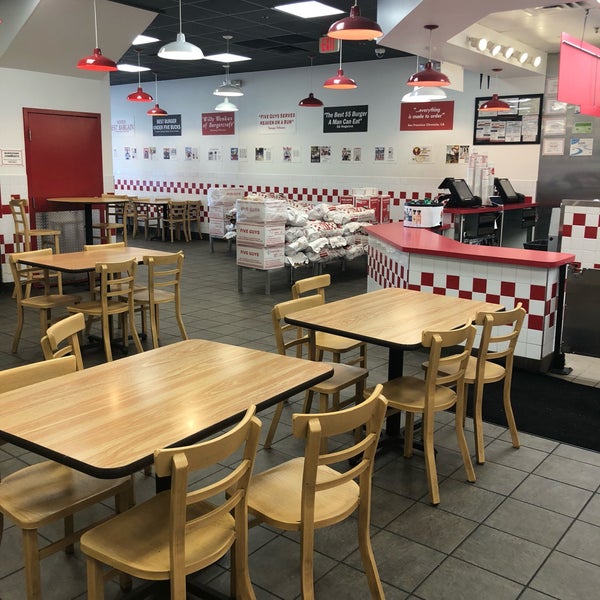Five Guys Burger Joint in Reston