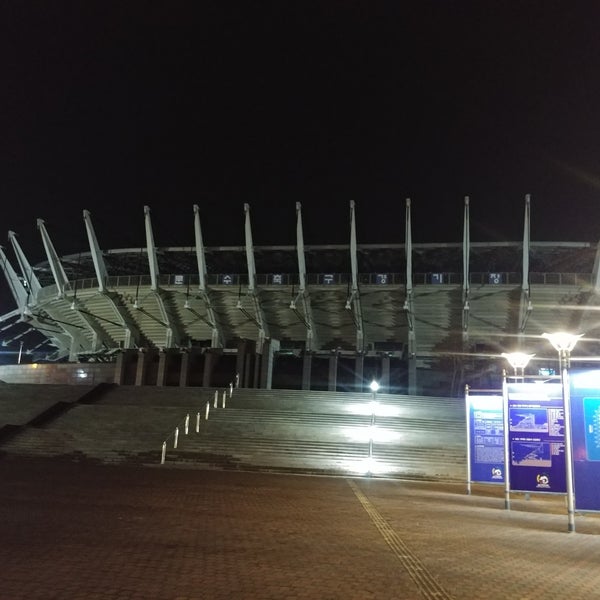 Photo taken at Ulsan Munsu Football Stadium by YUMI on 2/1/2019