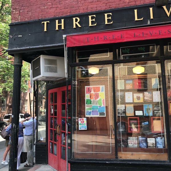 Best book store in NYC with a perfectly curated - if tiny - gay and lesbian section.