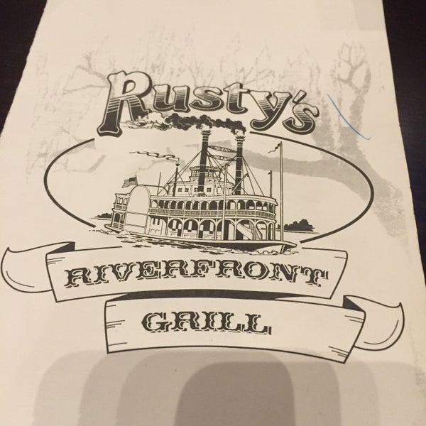Photo taken at Rusty&#39;s Riverfront Grill by Renate N. on 5/3/2017