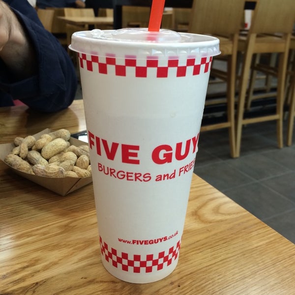 Photo taken at Five Guys by Phil S. on 6/15/2014
