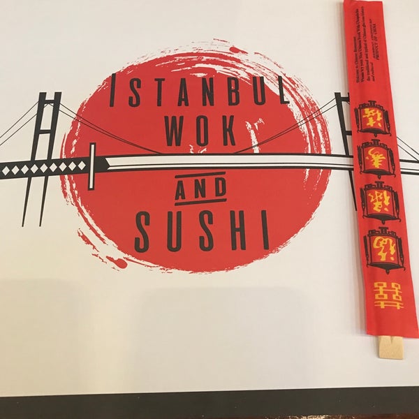 Photo taken at İstanbul Wok &amp; Sushi by Gökhan Ö. on 9/22/2018
