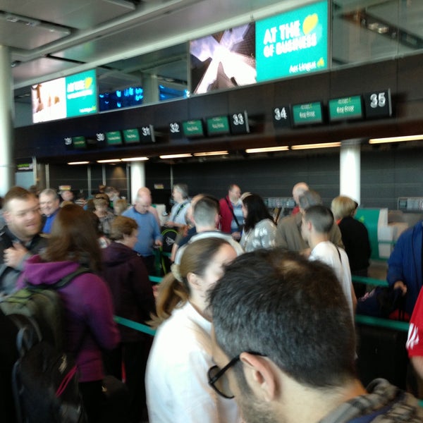 Photo taken at Dublin Airport (DUB) by Thomas B. on 4/20/2013