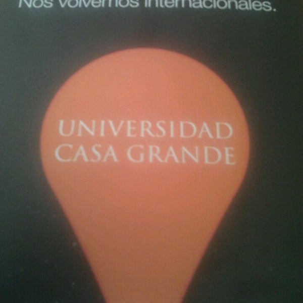 รูปภาพถ่ายที่ Universidad Casa Grande โดย Juzz P. เมื่อ 3/12/2013
