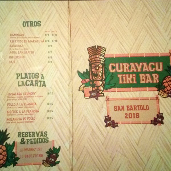 Photos at Curayacu Tiki Bar - Barranco, Lima - 6 tips from 6 visitors