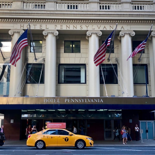 Photo taken at Hotel Pennsylvania by MH . on 6/4/2019