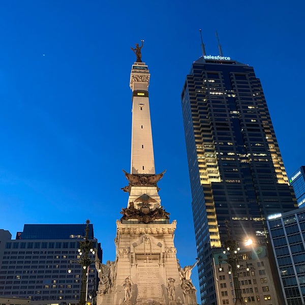 Photo taken at Soldiers &amp; Sailors Monument by Heena S. on 6/5/2021