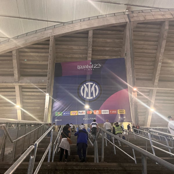 Photo taken at Atatürk Olympic Stadium by インド料理ラニ on 6/10/2023