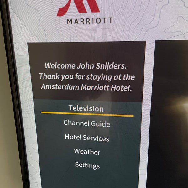 Photo taken at Amsterdam Marriott Hotel by John on 4/8/2022