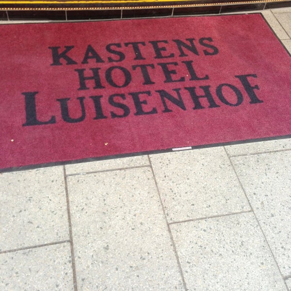 Das Foto wurde bei Kastens Hotel Luisenhof von John am 6/5/2013 aufgenommen