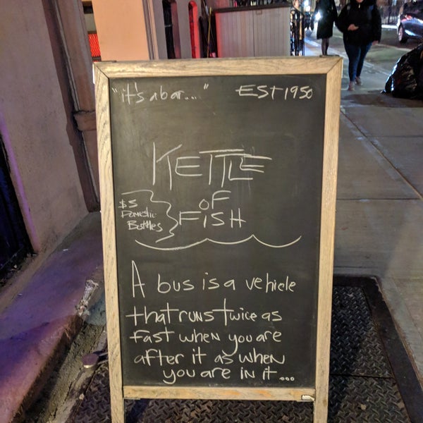 Photo taken at Kettle of Fish by Carol H. on 12/12/2018