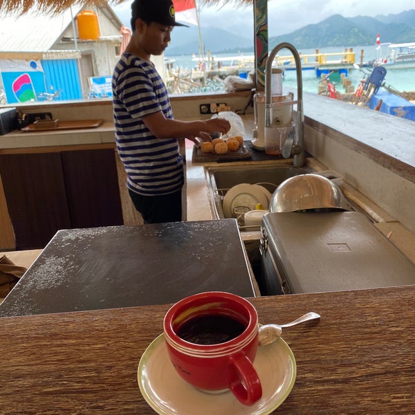 Photo taken at Coffee &amp; Thyme Gili Air by Andrey L. on 12/14/2020