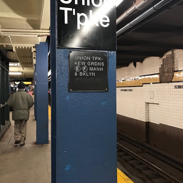 Photos at MTA Subway - Union Tpke/Kew Gardens (E/F) - Kew Gardens, NY