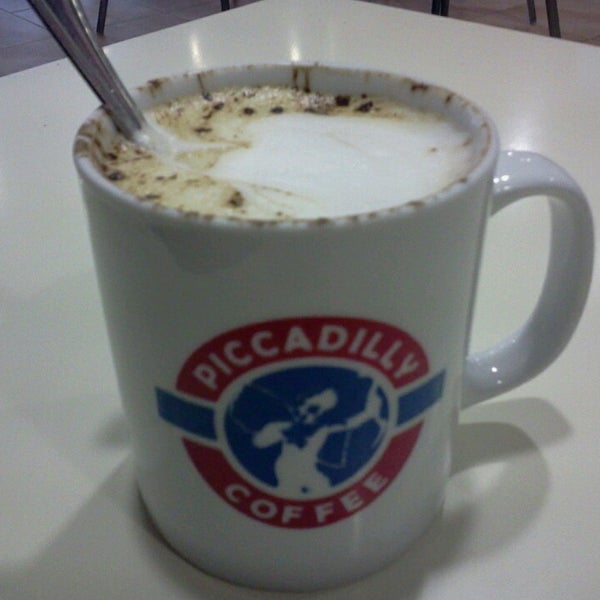 Photo taken at Piccadilly Coffee by Nuria S. on 1/7/2014
