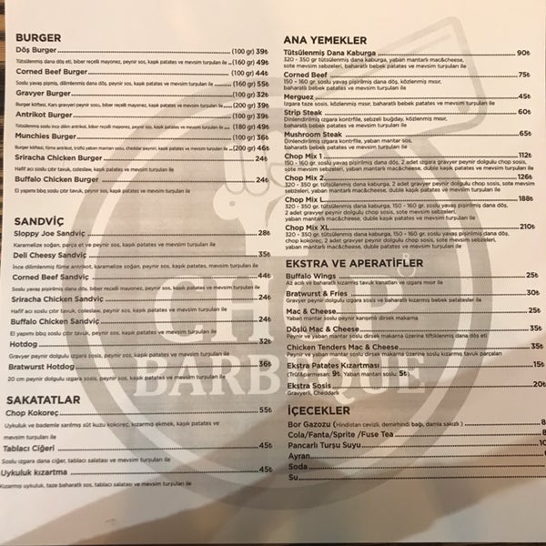 Chop Barbeque İzmir'de Barbekü Restoranı