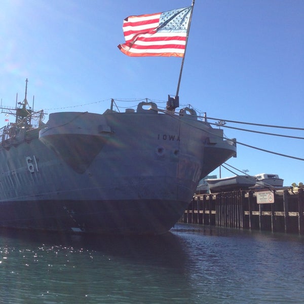 Photo taken at Battleship IOWA Ship Store by Doug T. on 12/27/2012