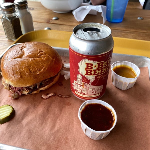 Photo taken at Joe&#39;s Real BBQ by Christopher S. on 3/12/2020