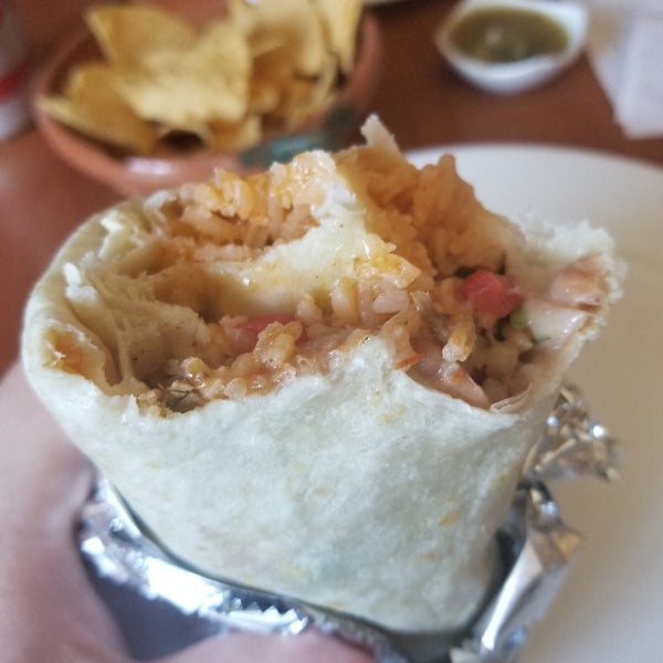 The burritos are very good, with many different options.