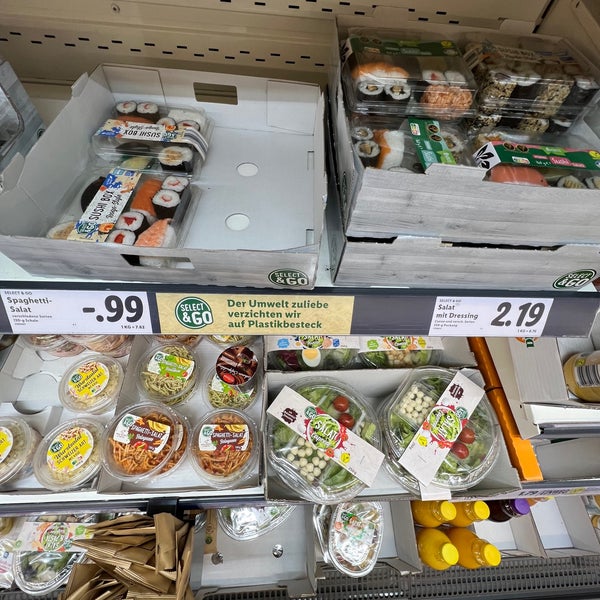 Lidl Supermarket in Gladbeck